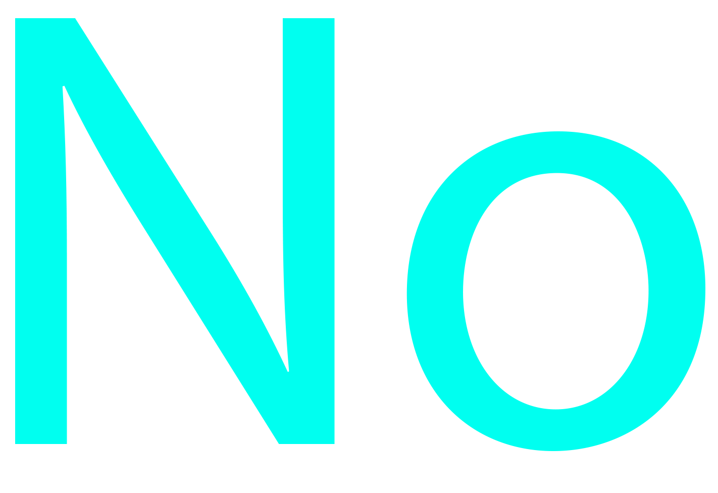No